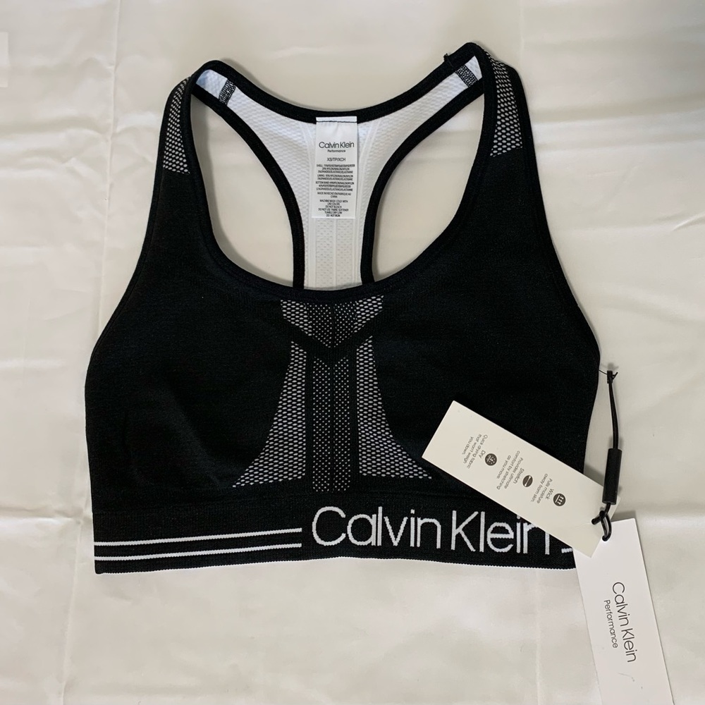 Black & White Calvin Klein Active Top Size XS